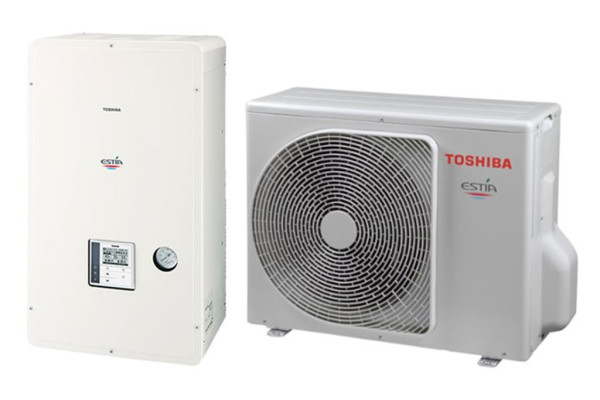 Toshiba HWS-1105H8-E / HWS-1405XWHM3-E ESTIA Hydrobox (R410a, 3 fázis, 3 kW-os elektromos patronnal)